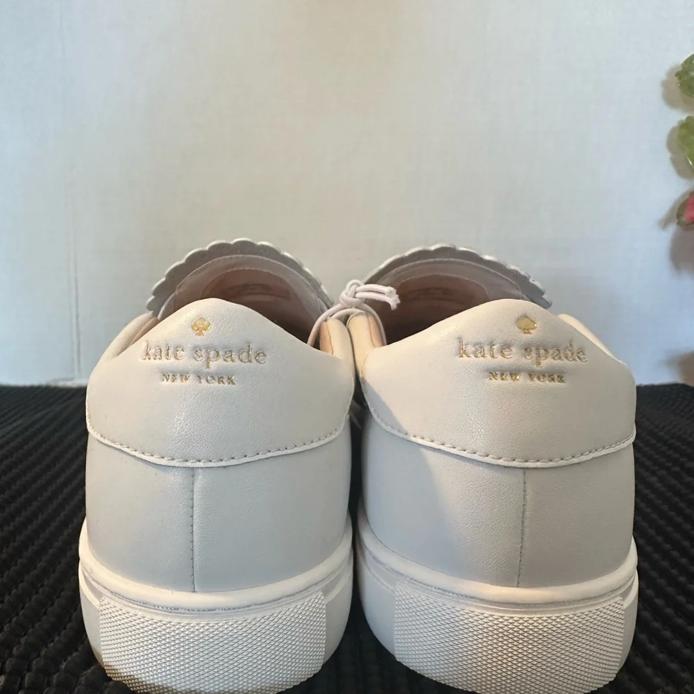 🆕Kate Spade Leather Slip-On Sneakers